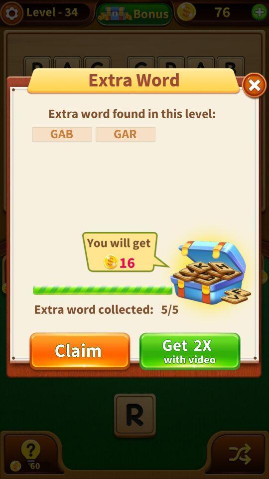 Word Saga : Search,find,connect,link in crossword Game Screenshot