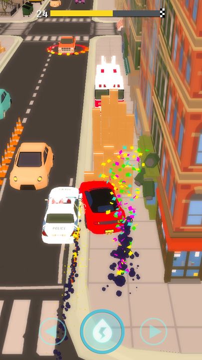 Screenshot 1 of Hit n Escape - Run away from the police chasing 1.0.1