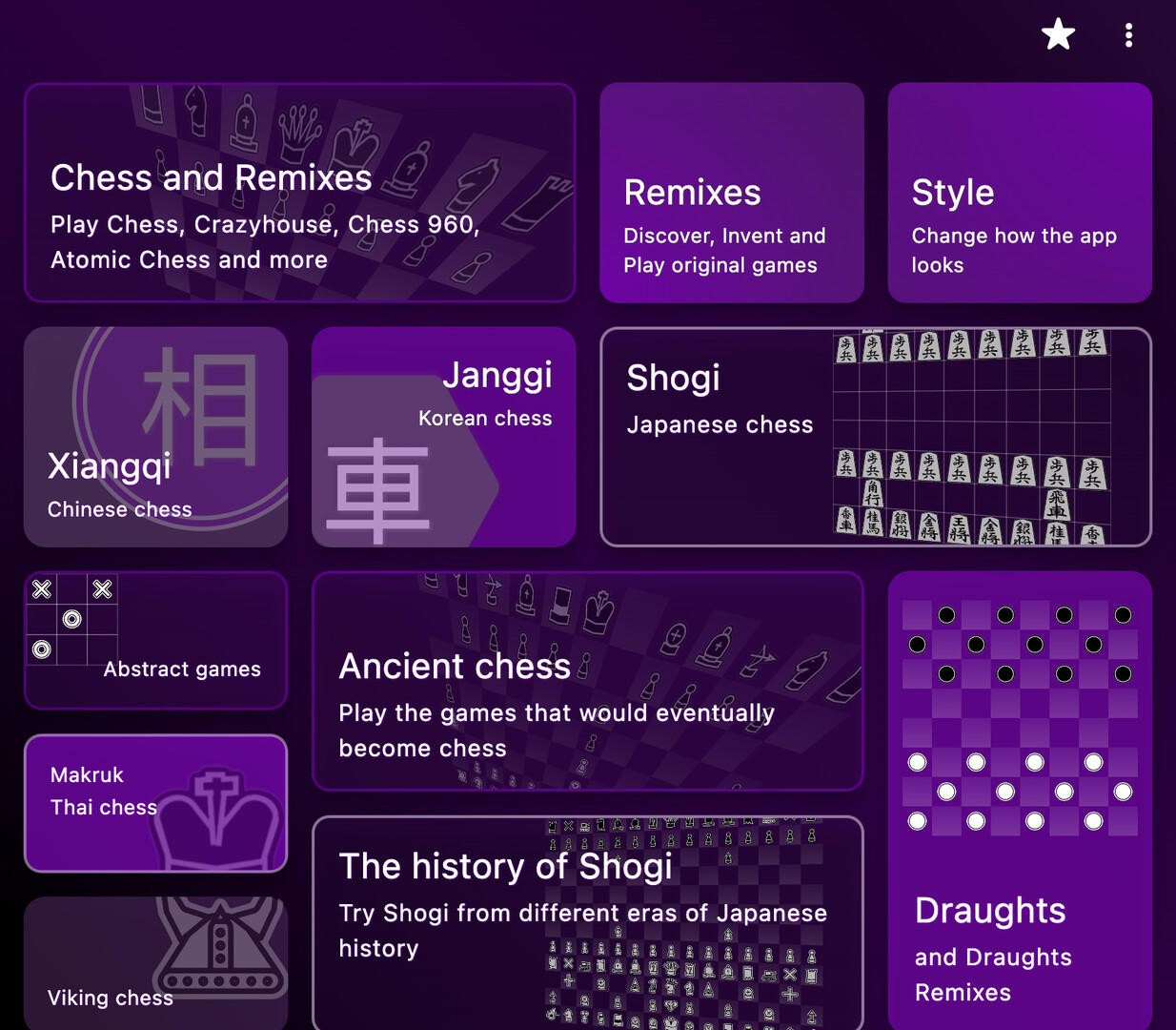 Screenshot of Chess Remix - Chess variants