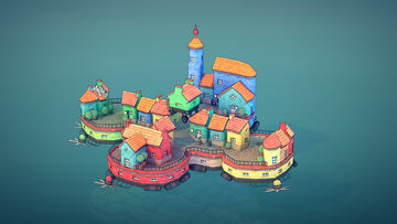Townscaper Game Screenshot