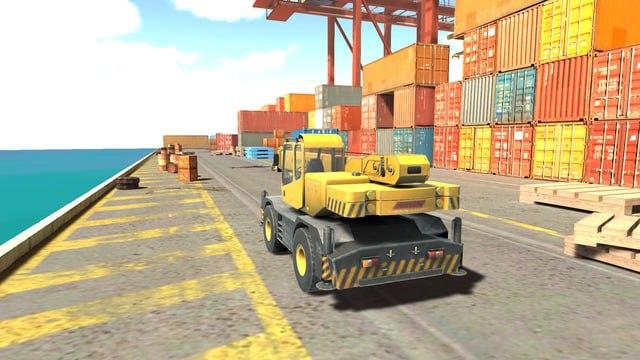 Crane Truck Pro Simulator 23 게임 스크린샷
