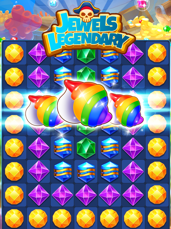 Jewels Legendary Game Screenshot