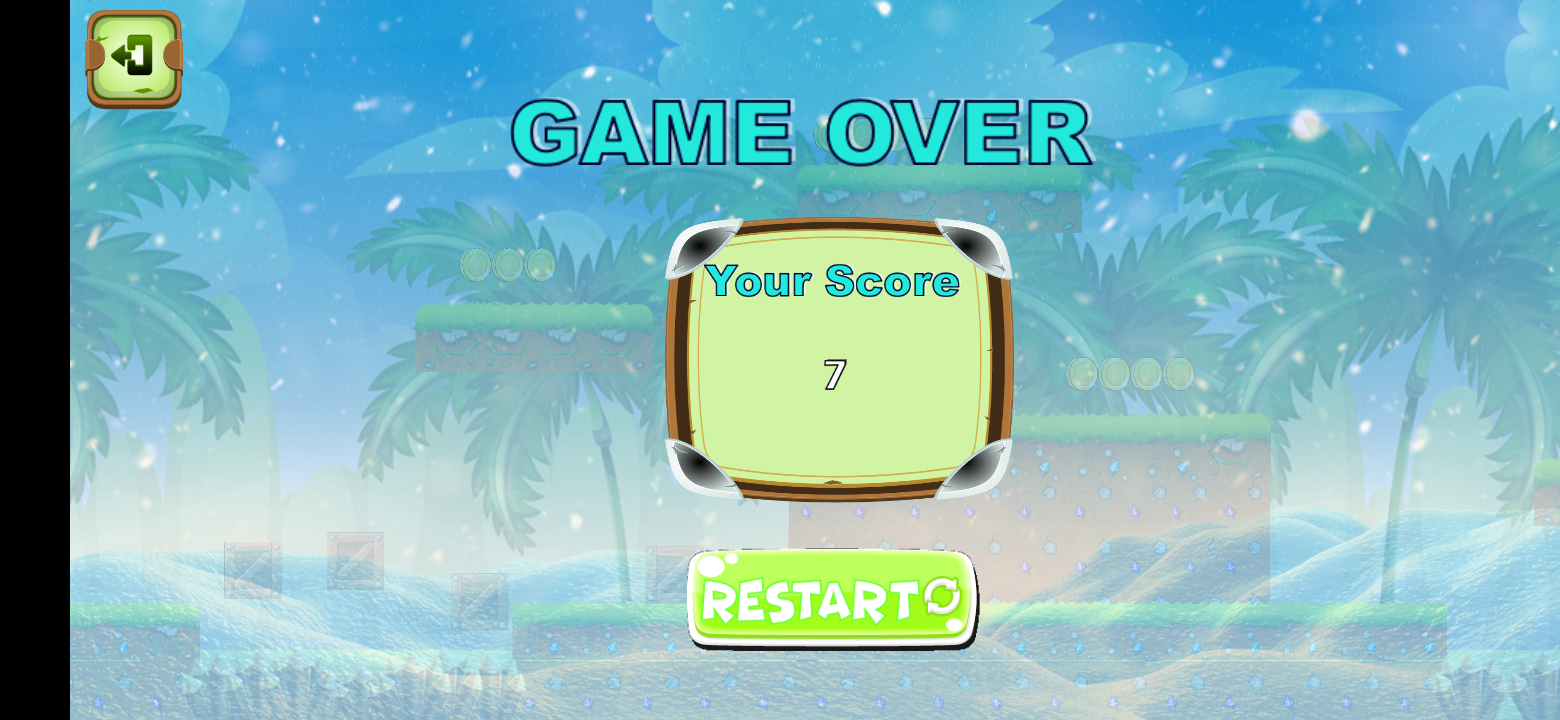 Rabbit's Aerobic Run Game Screenshot