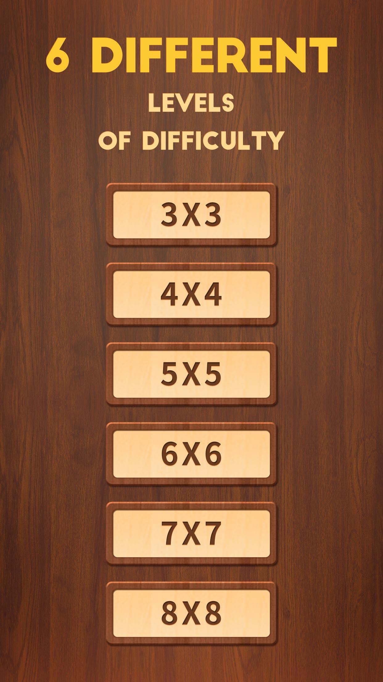 Скриншот игры Numpuz: Number Puzzle Games