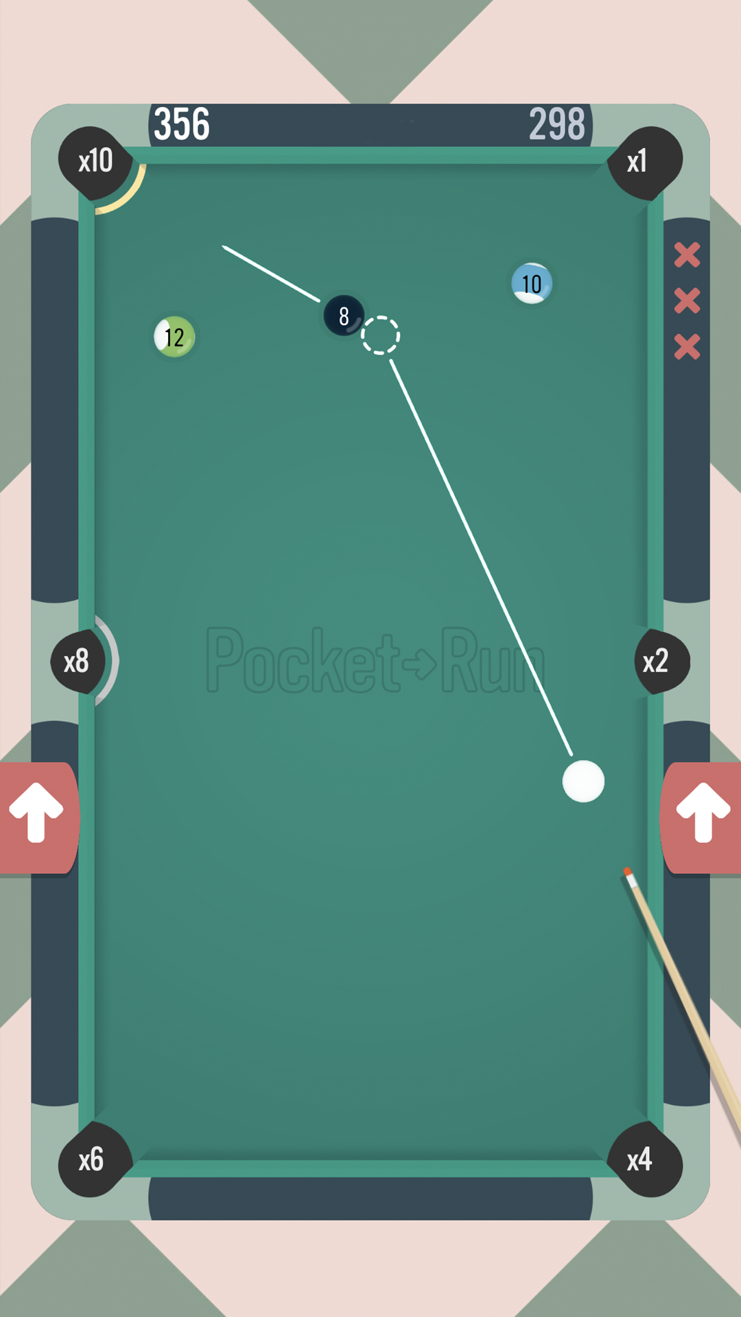 Screenshot of Pocket Run Pool