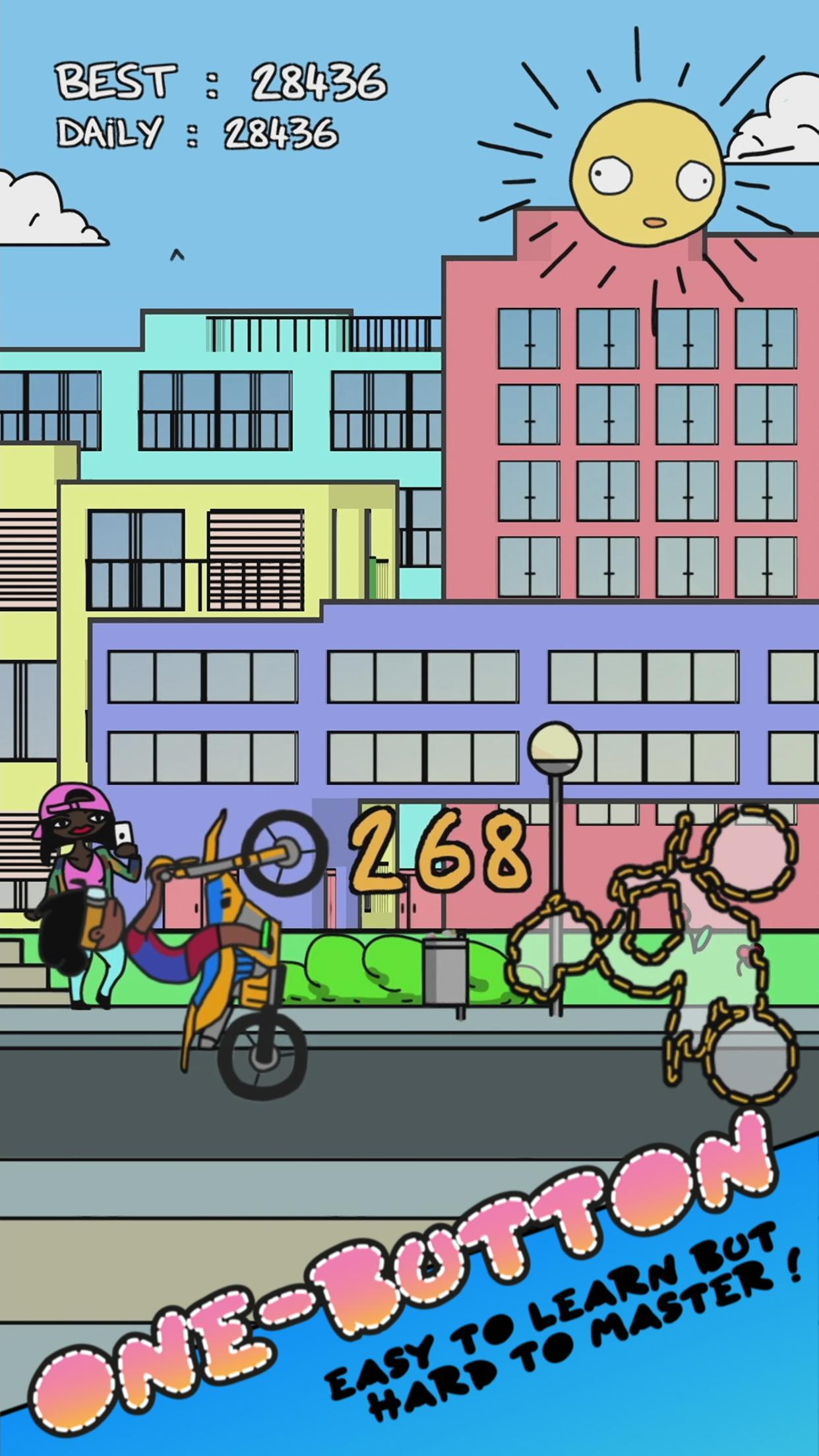 Summer Wheelie screenshot game