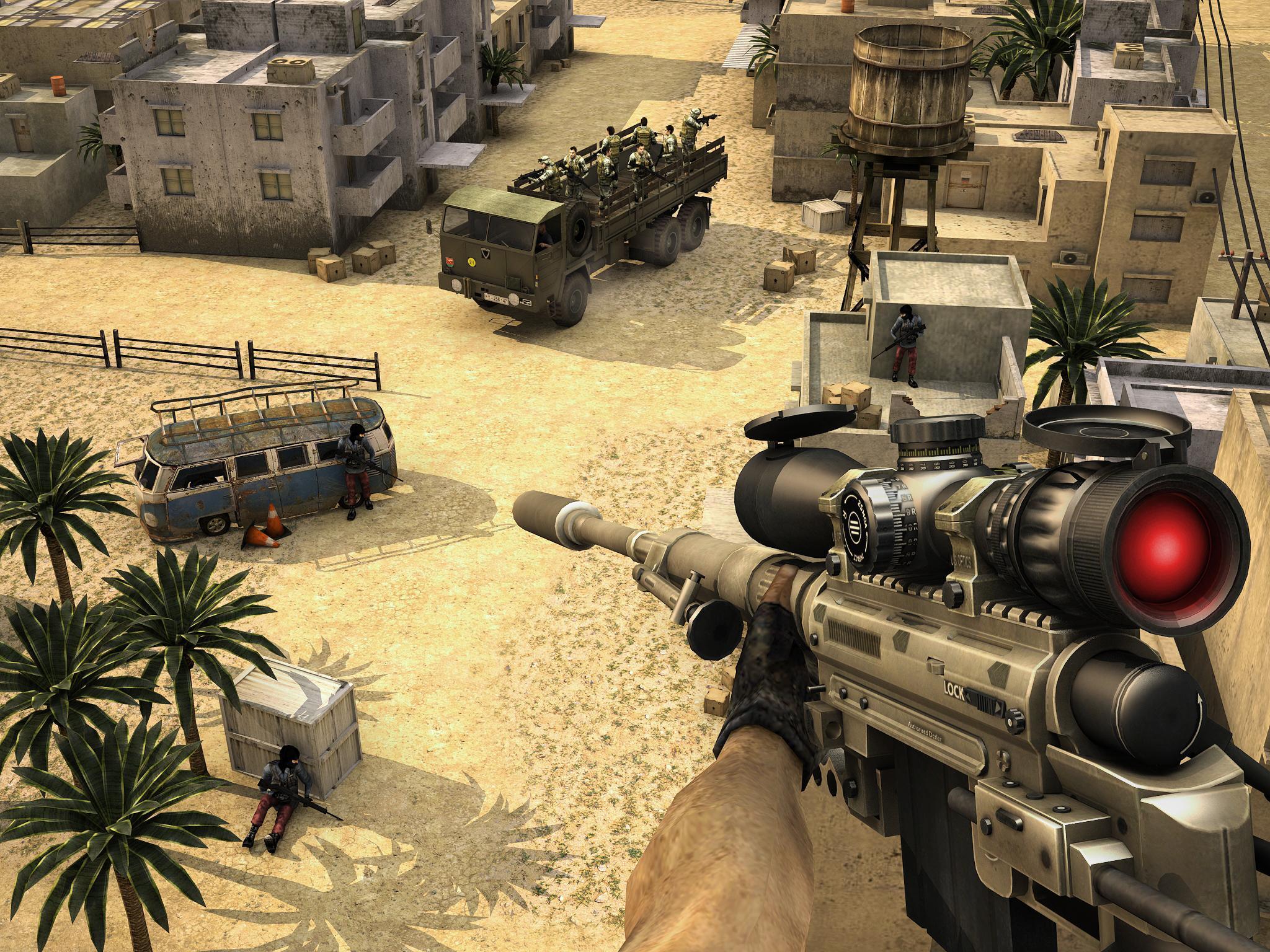 War Duty Sniper 3D Game Screenshot