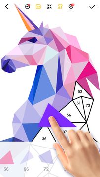 LoPoly – Puzzle art game Game Screenshot
