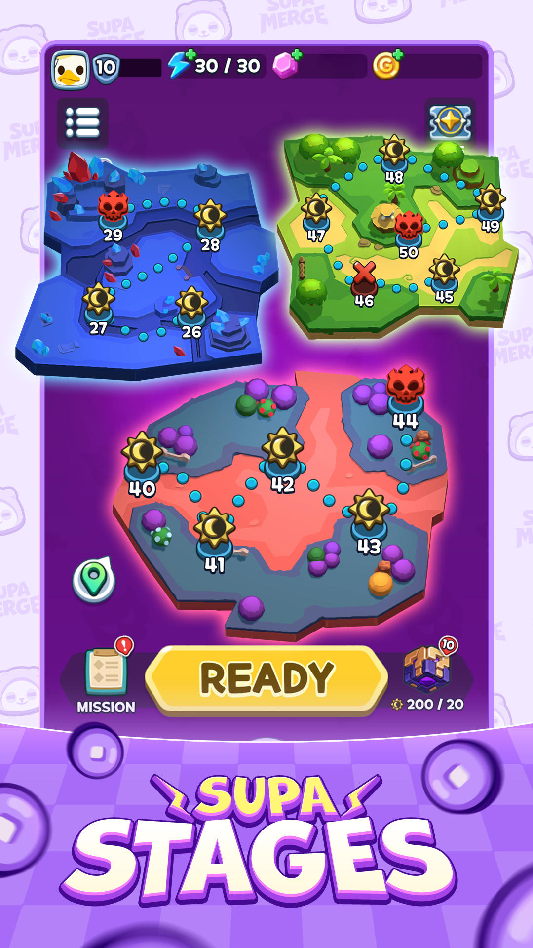 SupaMerge Game Screenshot