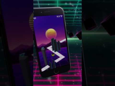 Screenshot of the video of Neon Horizon