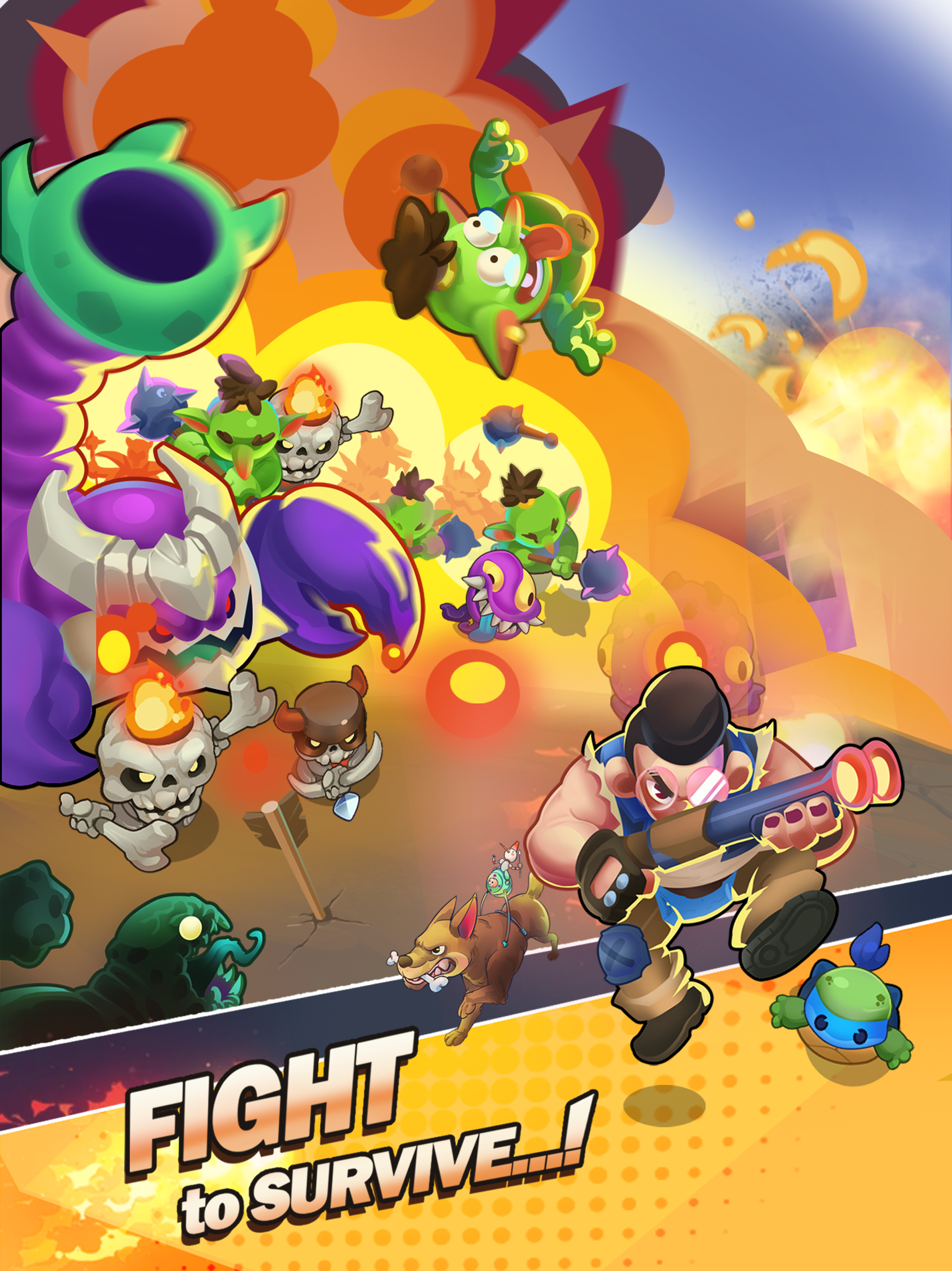 iSurvivor: Epic Shoot ‘Em Up Game Screenshot