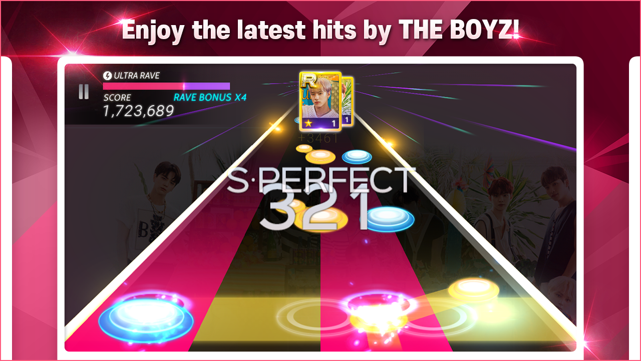 SUPERSTAR THE BOYZ Game Screenshot