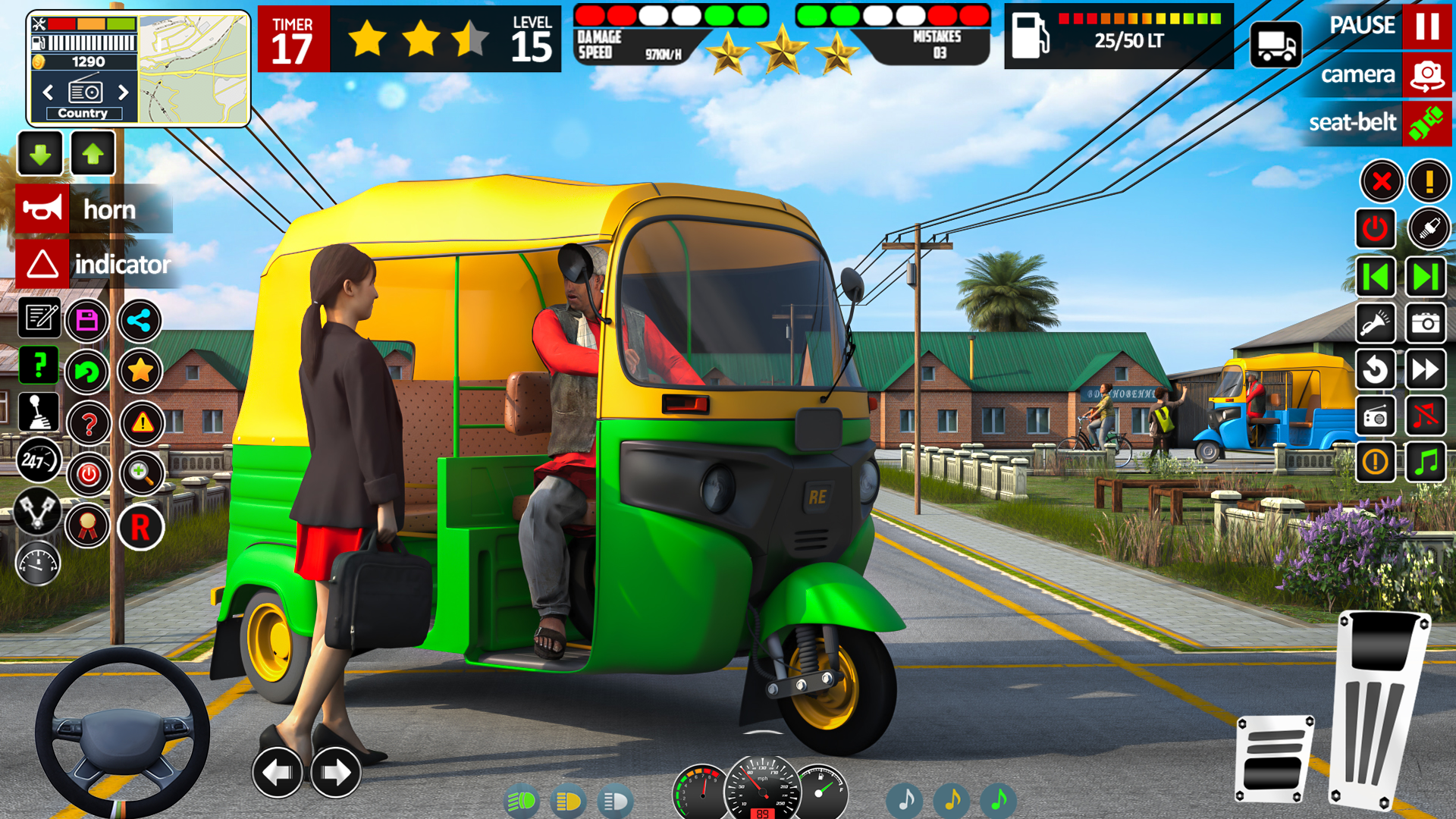 Tuk Tuk_ Rickshaw game Game Screenshot