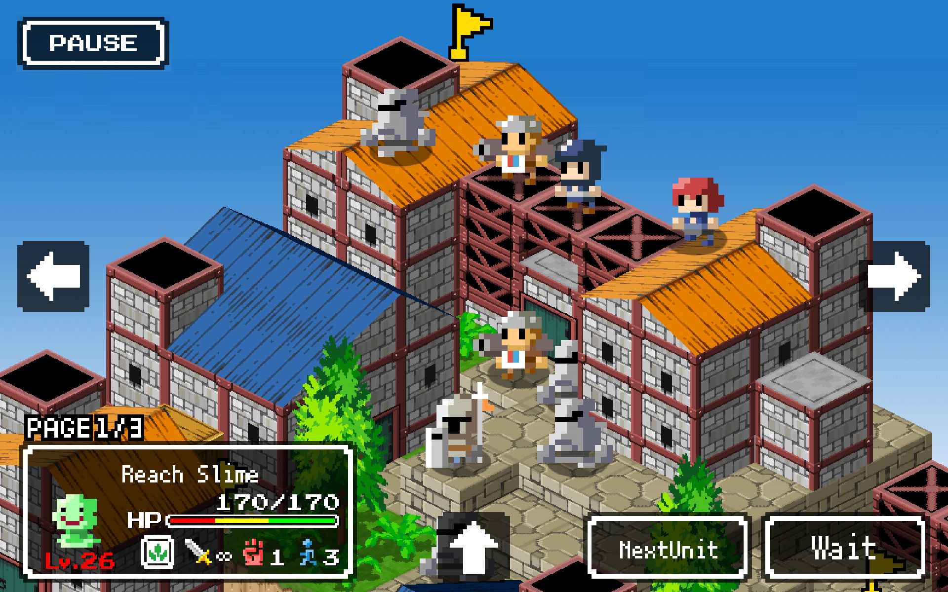 Ambition of the Slimes Game Screenshot