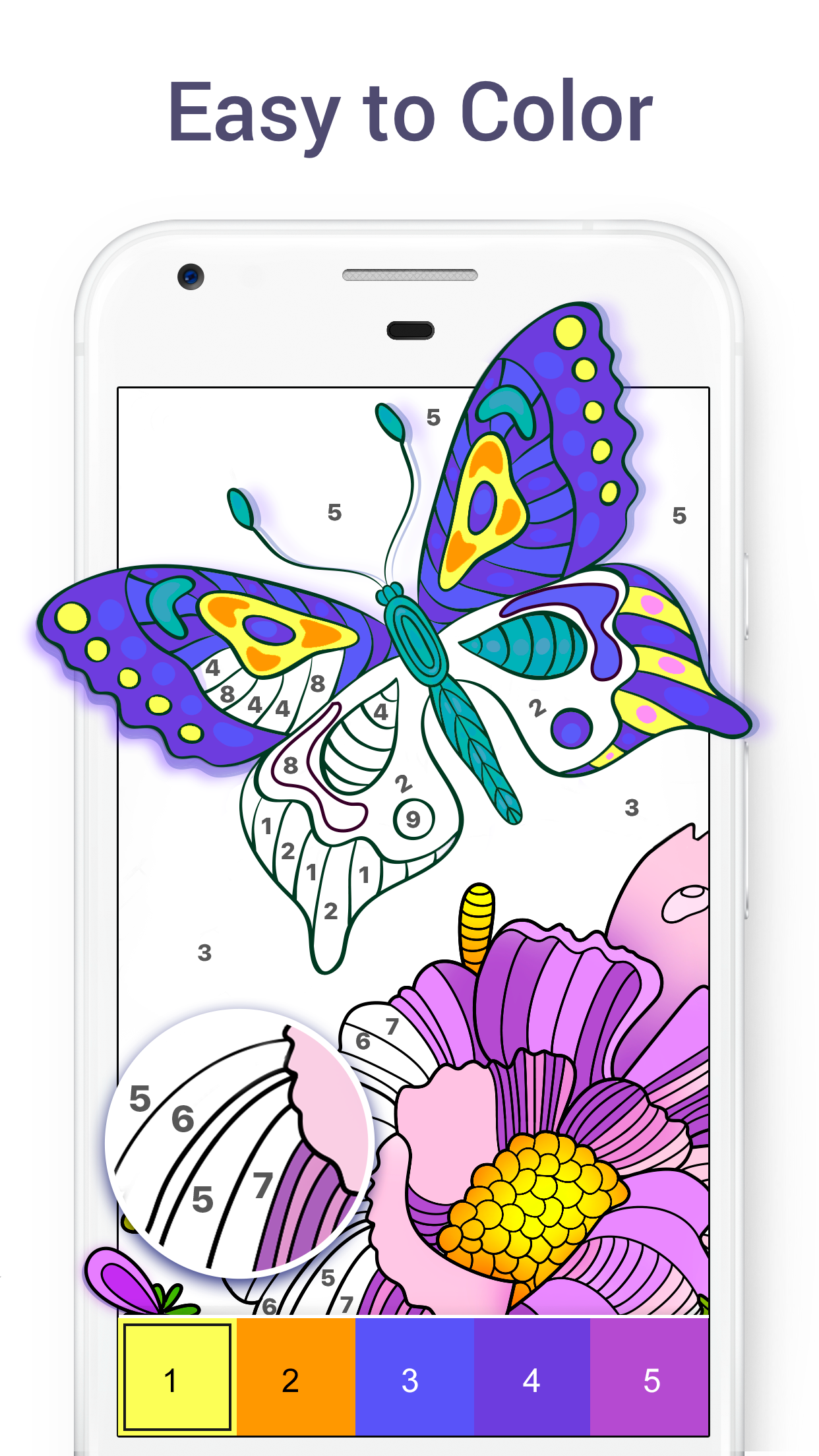 Chamy - Color by Number Game Screenshot