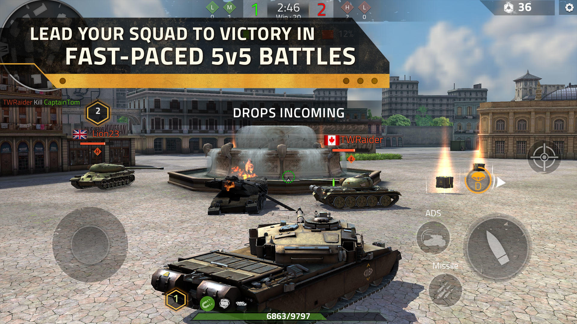 Cuplikan Layar Game Iron Force 2