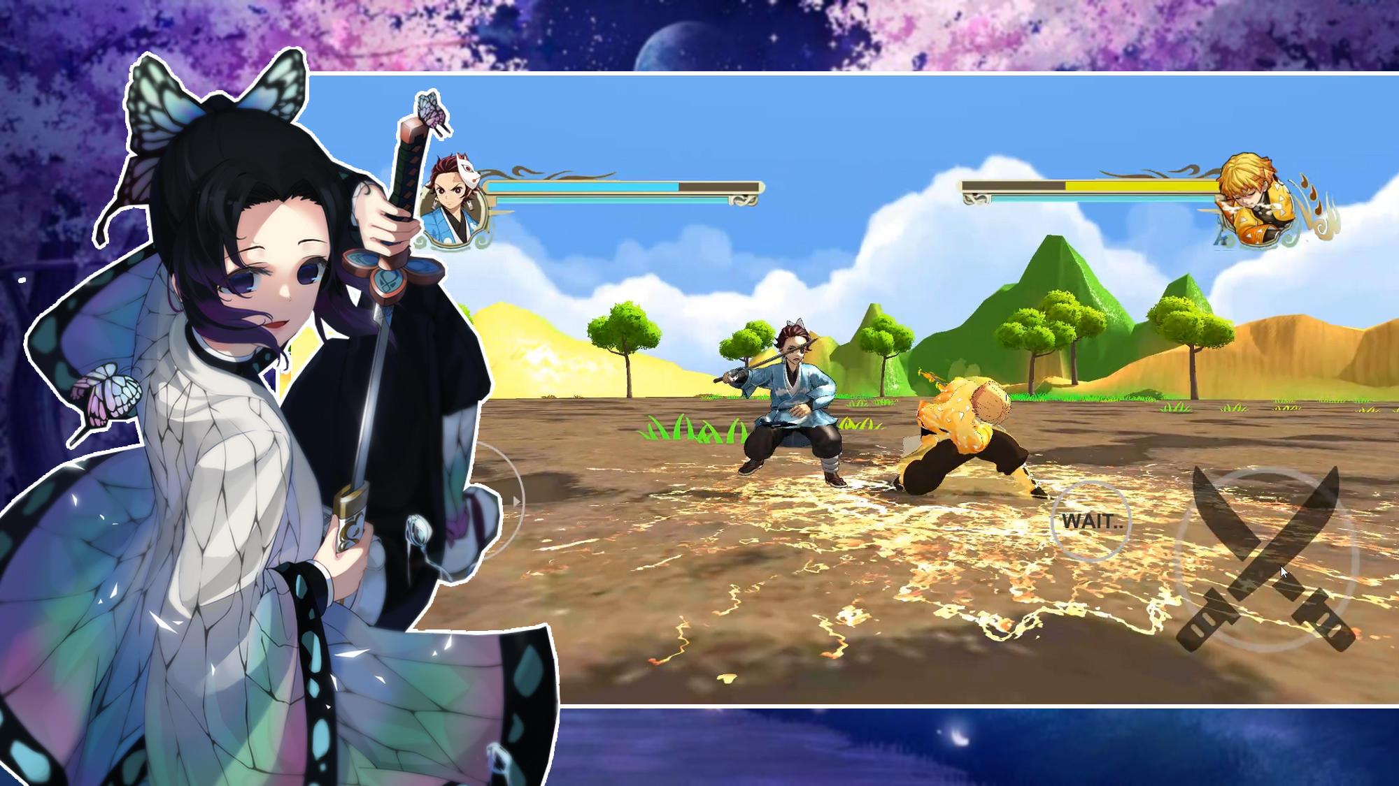 Screenshot of Kimetsu Fight - Demon Slayer