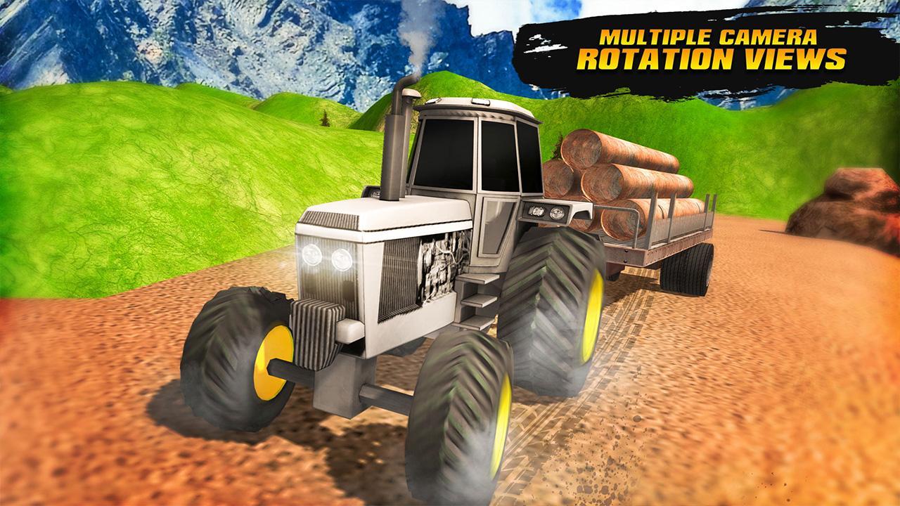 Cargo Tractor Hill Climb Offroad Simulator 3D Game Screenshot