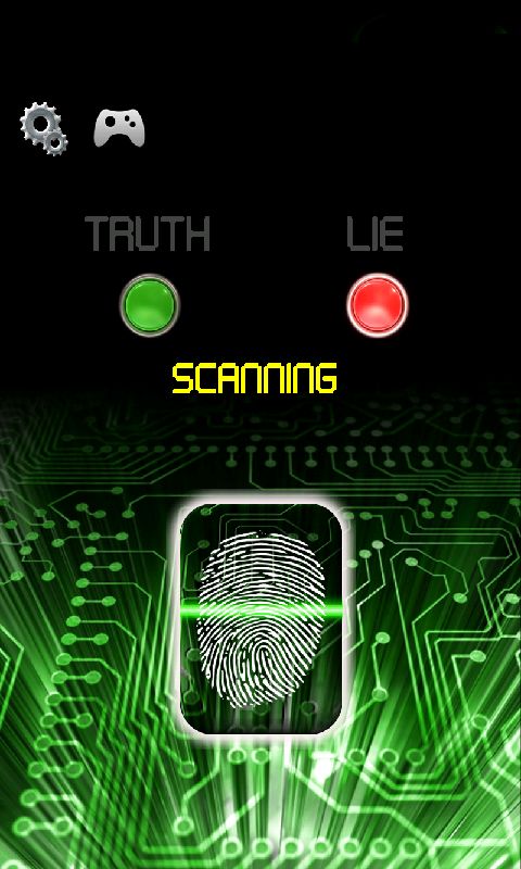 Screenshot of Lie Detector Simulator Fun