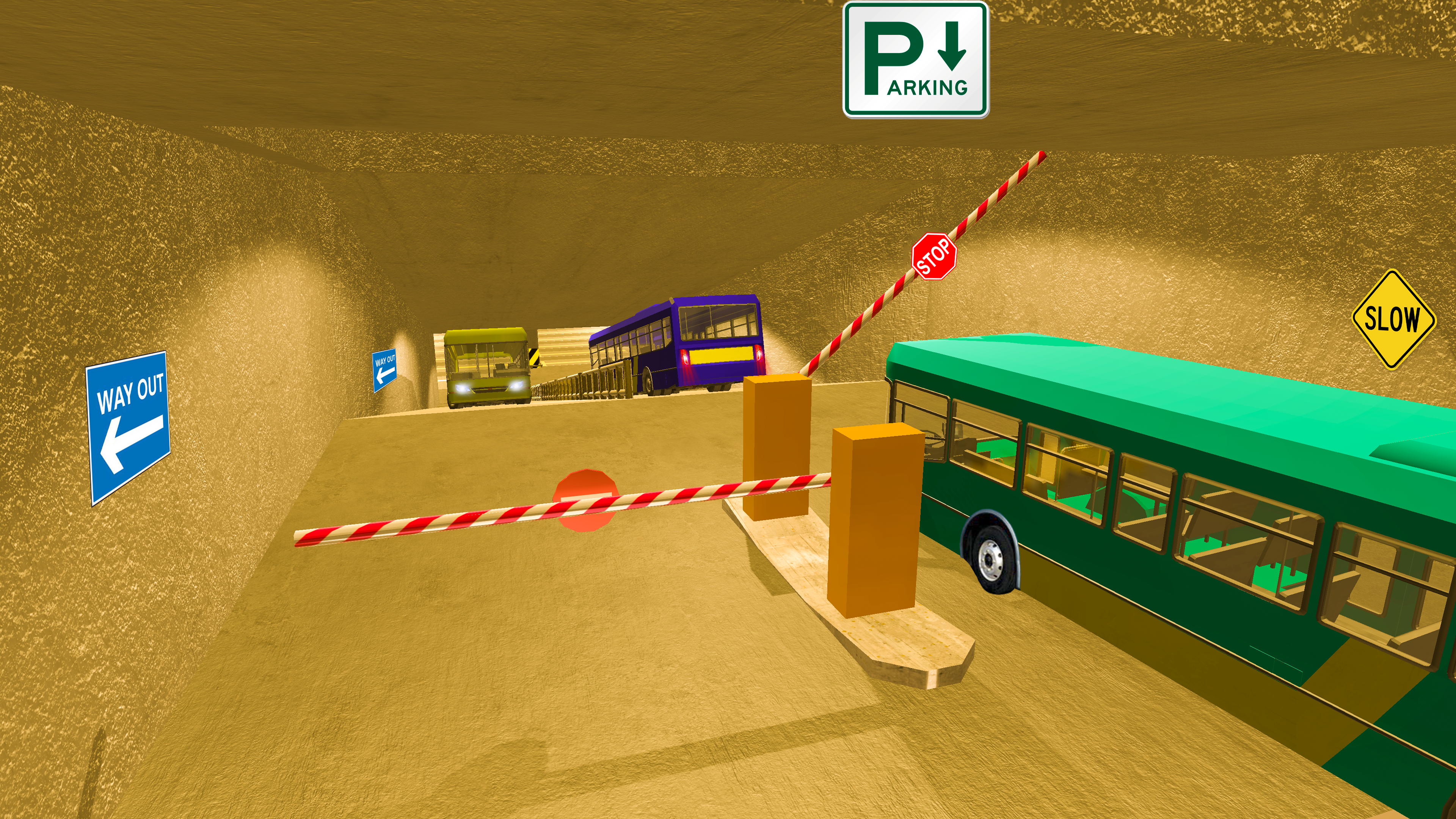 Bus Parking Game - Bus Gamesのキャプチャ