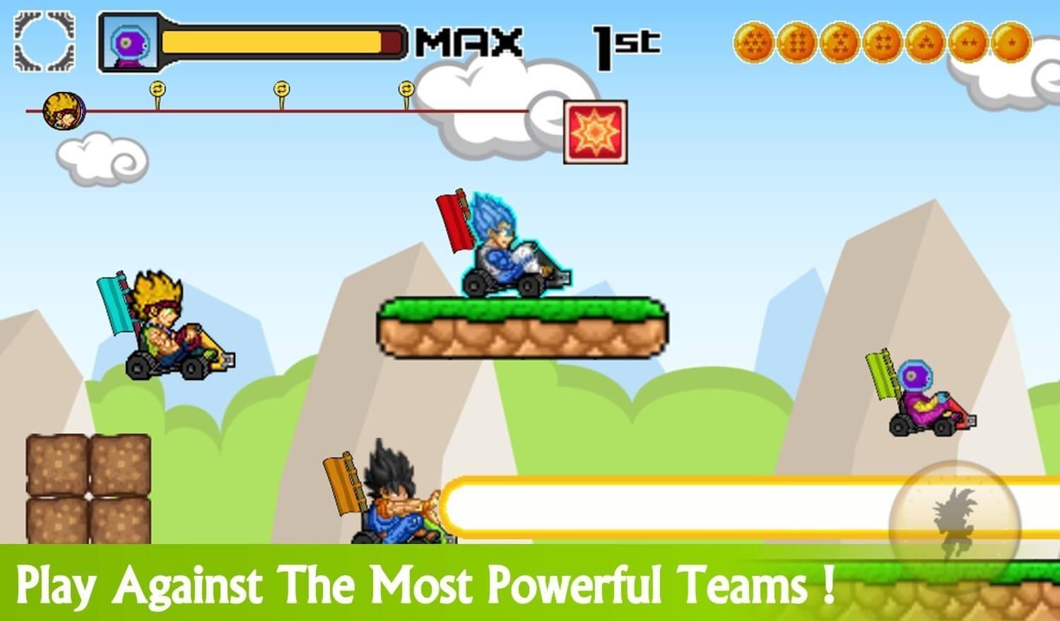 Screenshot of Dragon Warriors: Super Kart