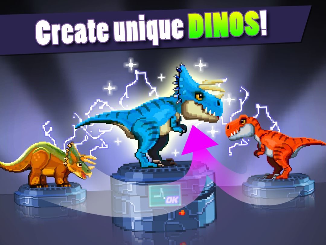 Dino Factory ภาพหน้าจอเกม