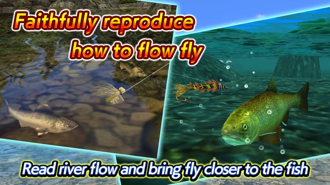 Fly Fishing 3D II 게임 스크린 샷