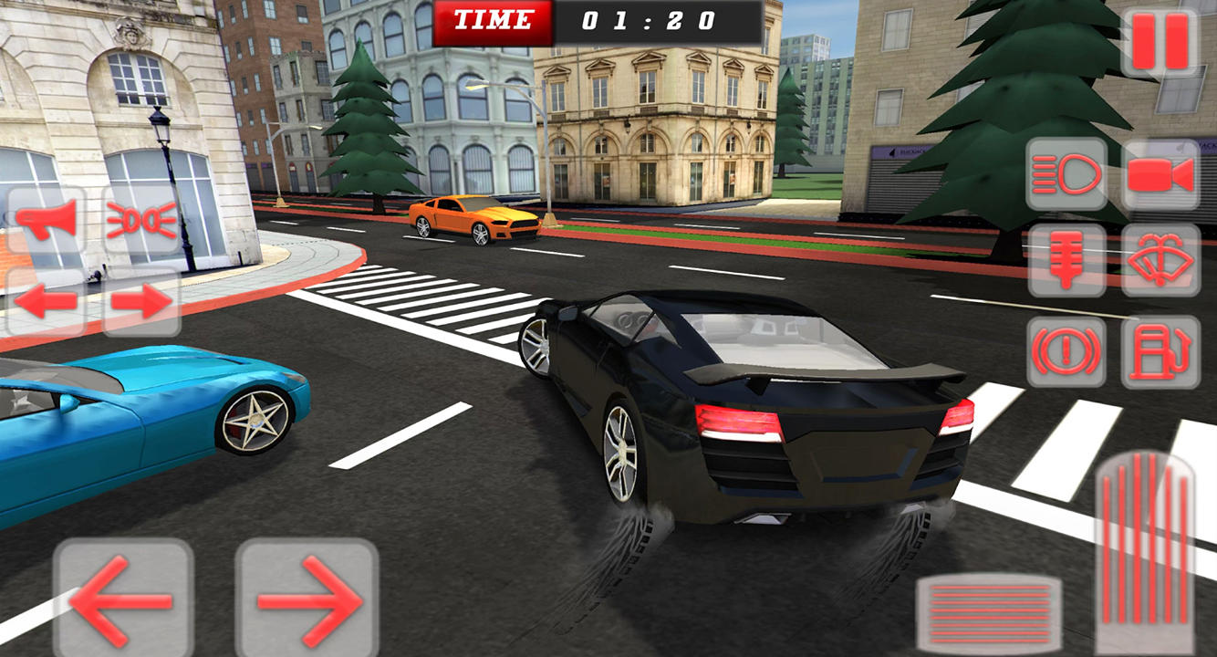 Screenshot 4 of Flame Rocking cargame 