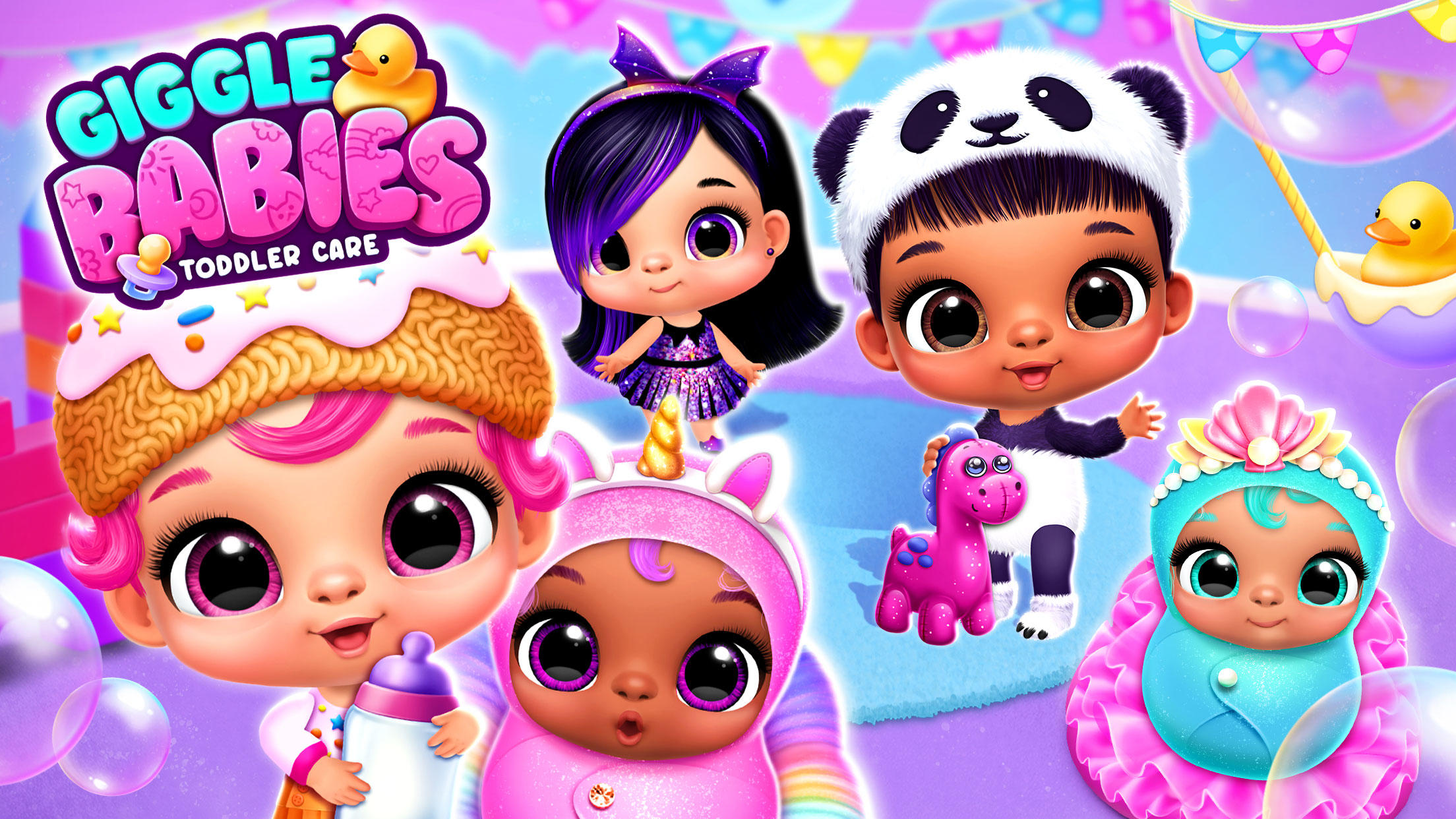 Giggle Babies - Toddler Care Game Screenshot