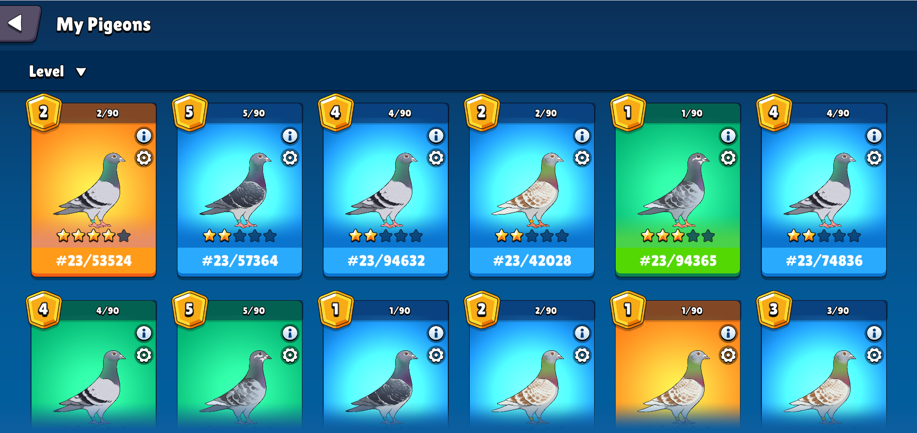 PigeonDash - Pigeon Racing screenshot game