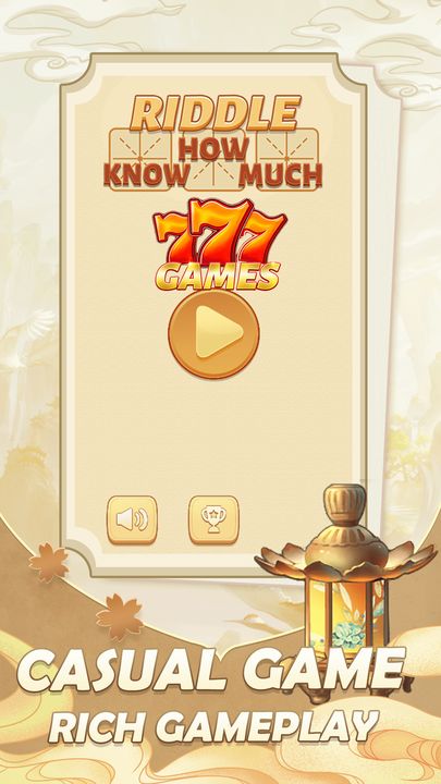 RiddleKnowHowMuch Game Screenshot
