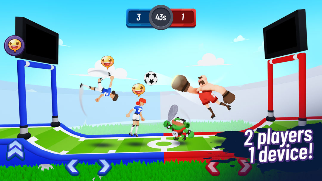 Screenshot of Ballmasters: 2v2 Ragdoll Soccer