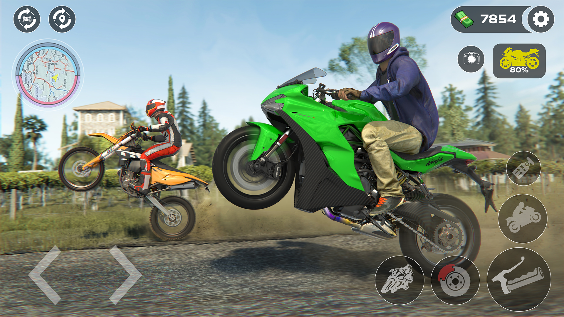 GT Bike Stunt Bike Racing Game Game Screenshot