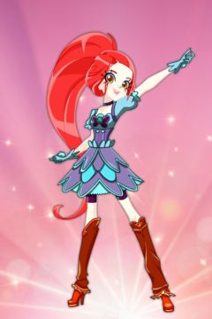Pretty Cure LoliRock X Dress Up Game Game Screenshot