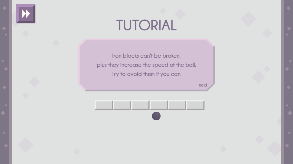 Brick Breaker Game Screenshot