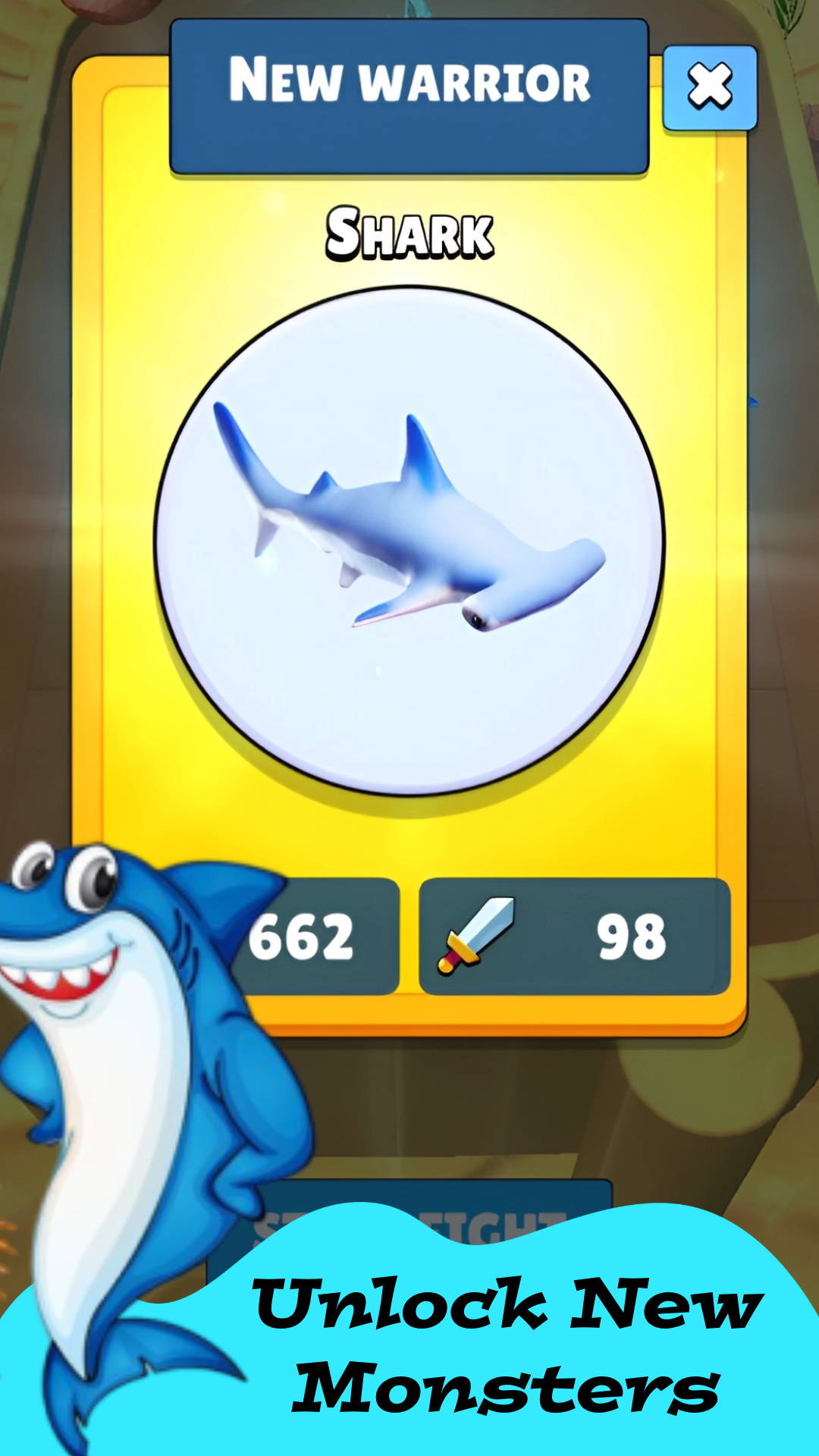 Fish Merge - Sea Monsters Game Screenshot