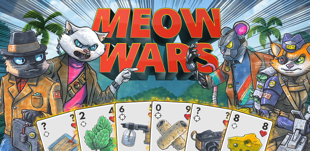 Banner of Meow Wars: Batalla de Cartas 