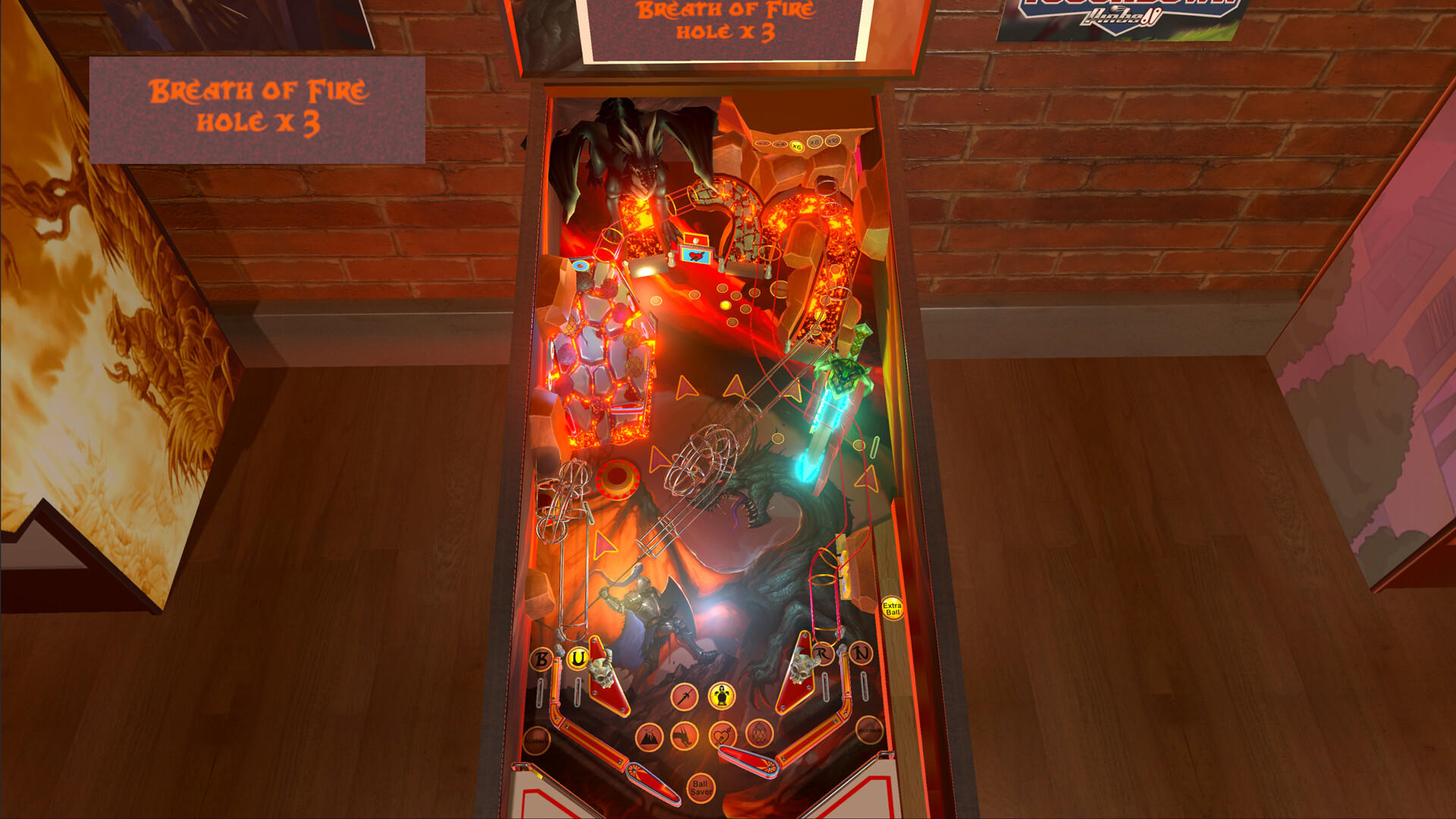 Dragon Pinball 게임 스크린 샷