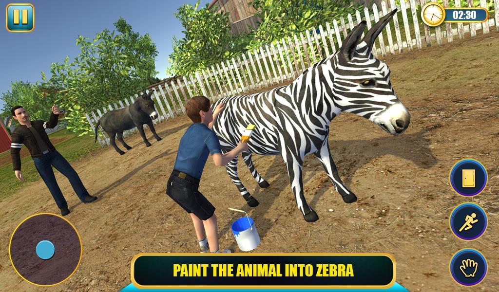 Hello Virtual Dad 3D Game Screenshot