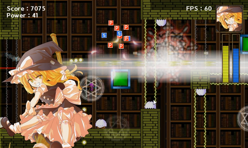 Cuplikan Layar Game [東方] Marisa Quest