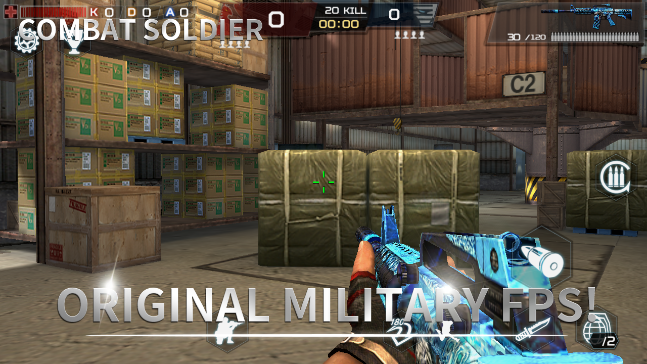 Screenshot 1 of တိုက်ခိုက်ရေးစစ်သား - FPS 0.75
