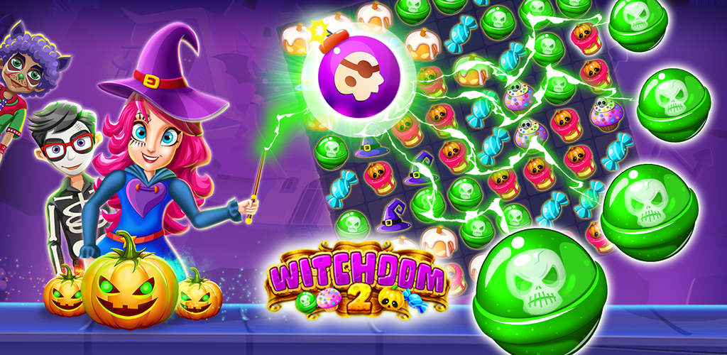 Banner of Witchdom 2 – Jeu d'Halloween Match 3 Puzzle 2.2.6