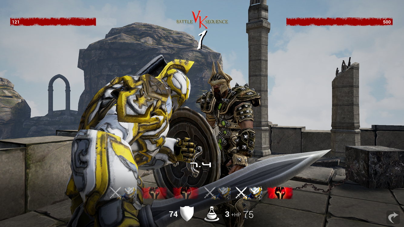 Victorious Knight Game Screenshot