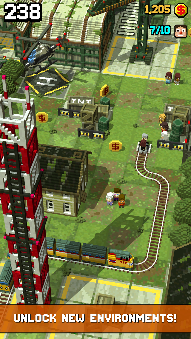 Tracky Train Game Screenshot