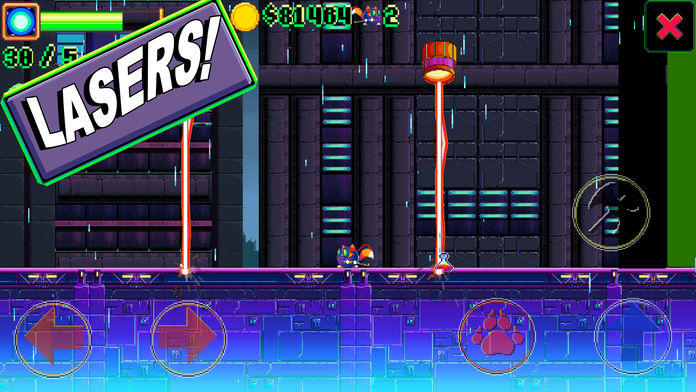 Ninja Meow Cat Game Screenshot