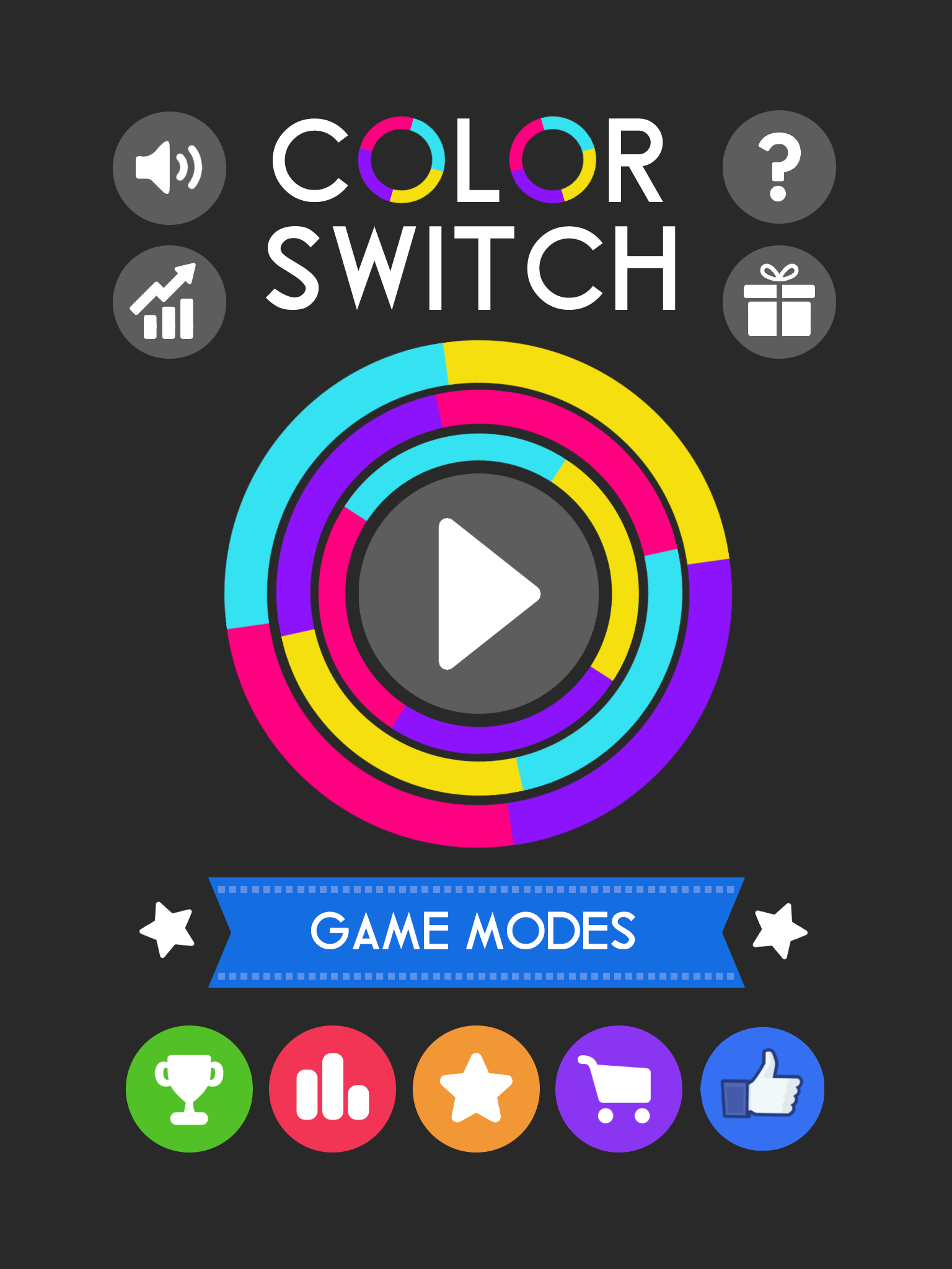 Color Switch Game Screenshot