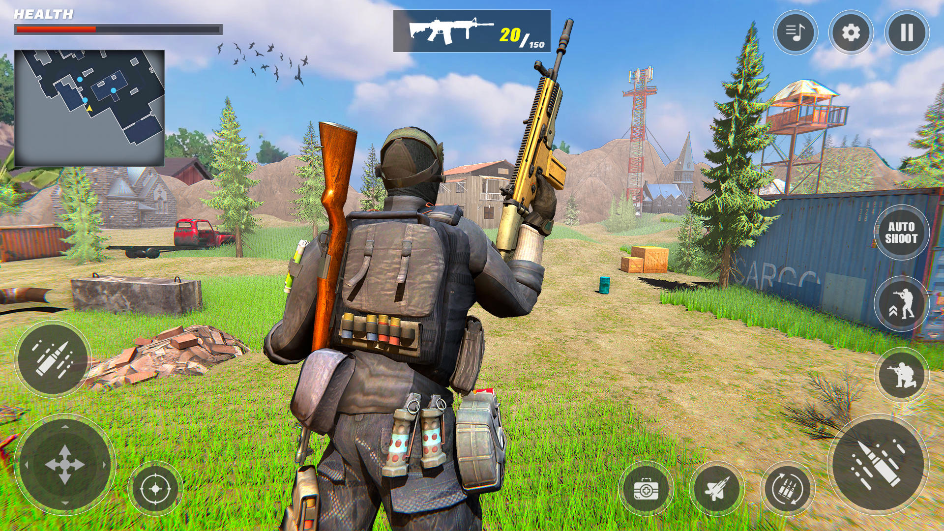 Cuplikan Layar Game FPS 3D Battlegrounds: Survival