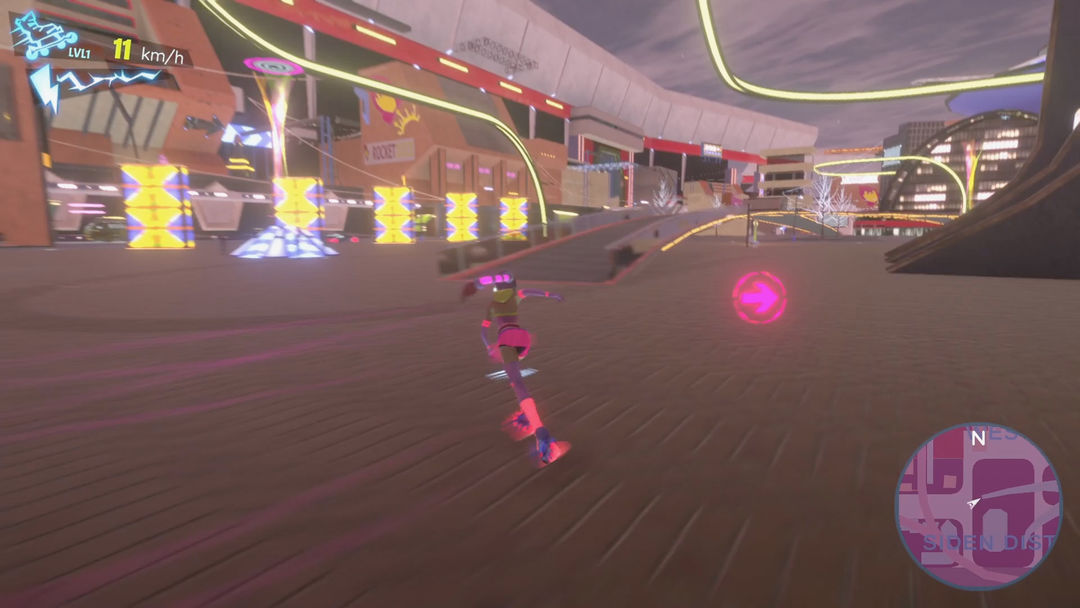 Screenshot of Neon Tail