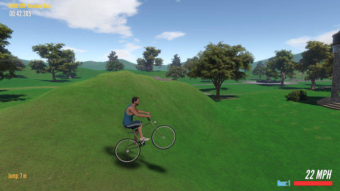 Screenshot 1 of Guts and Glory™ - Симулятор езды на велосипеде 