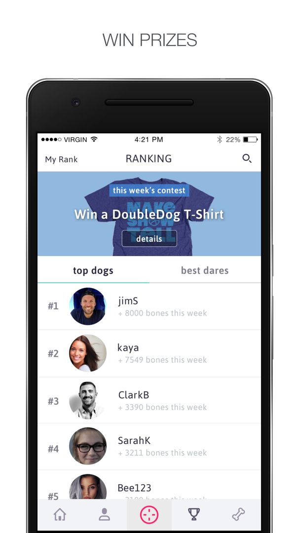 Screenshot of Double Dog: Dare, Money, Fame, Nerve